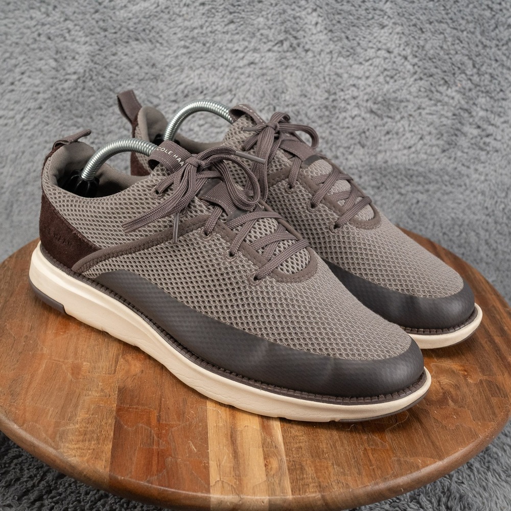 Cole Haan Grand Stormcloud Dark Brown Casual Sneakers Shoes C35466 Men's Sz 9.5M